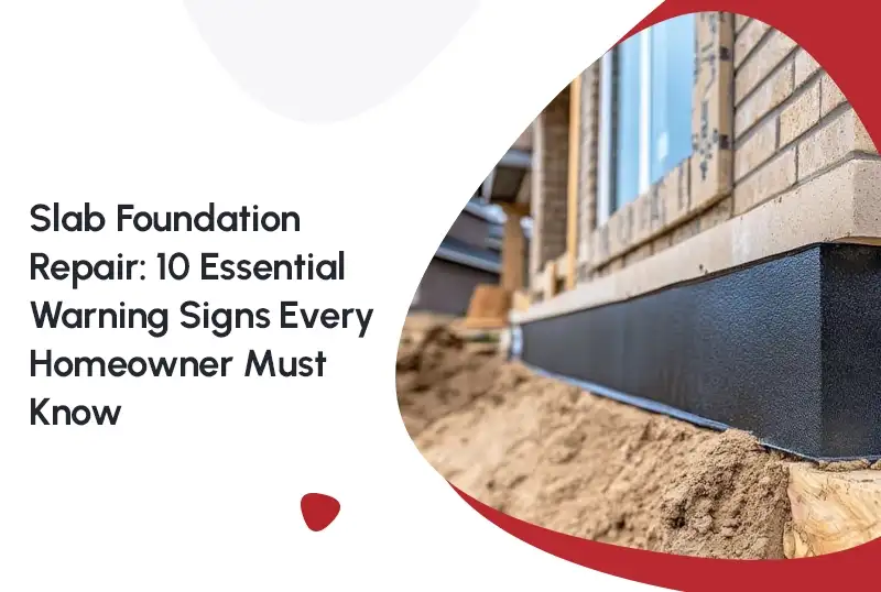 Slab Foundation Repair: 10 Essential Warning Signs