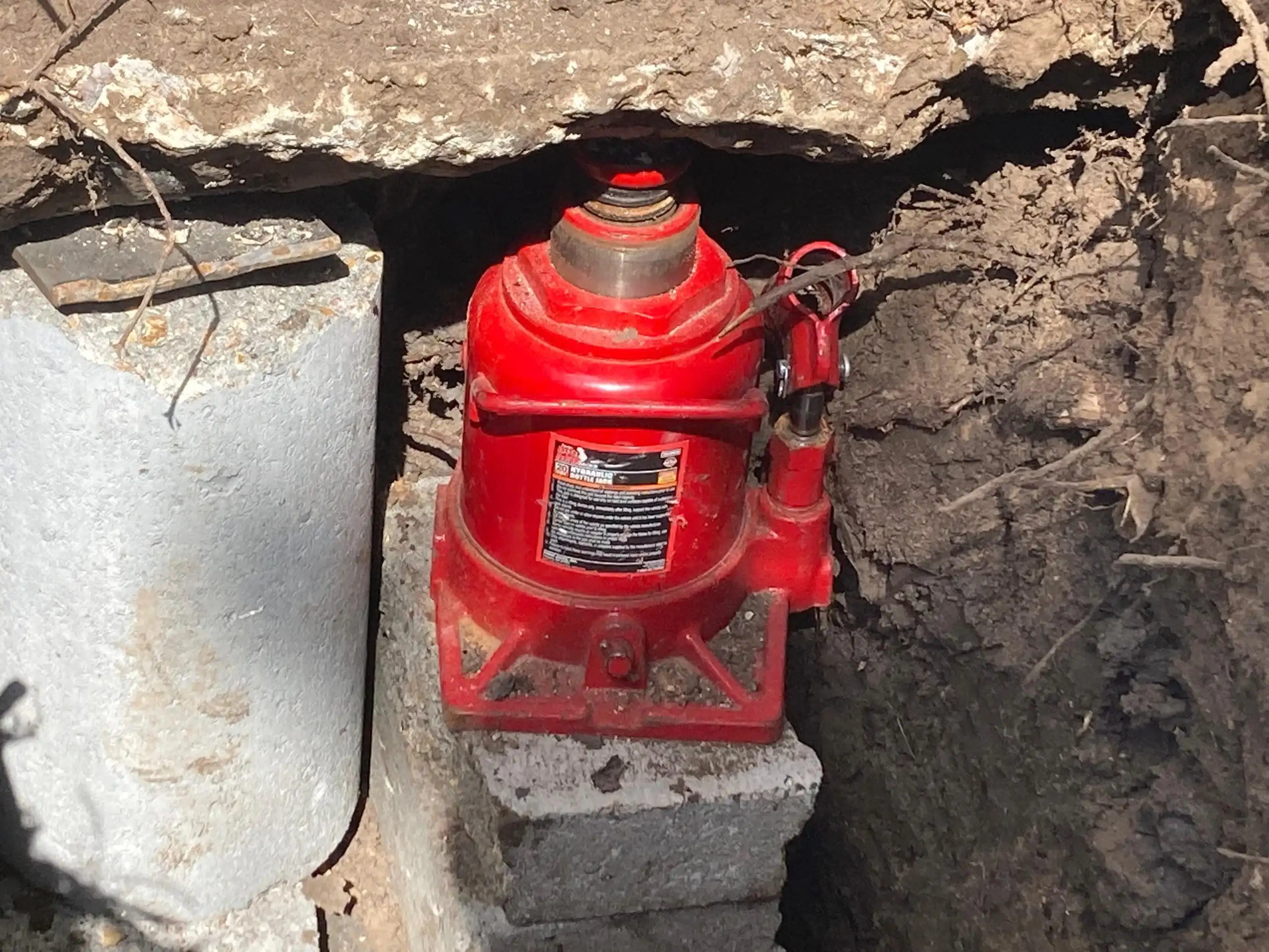 Cypress, TX home — foundation repair