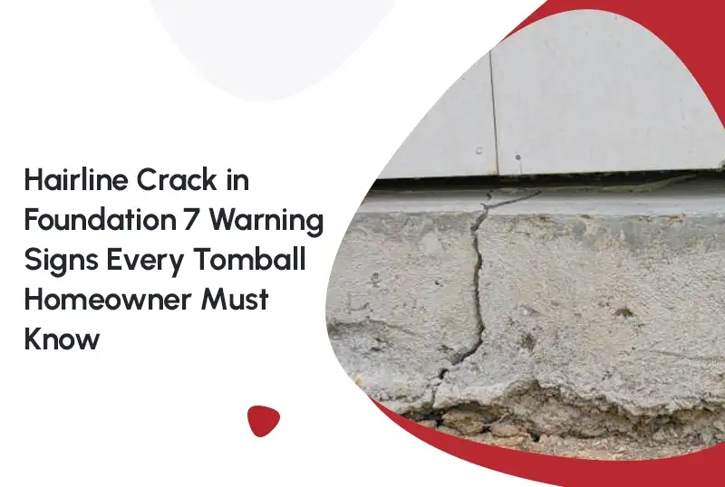 Hairline Foundation Cracks: When to Worry (Tomball Guide)