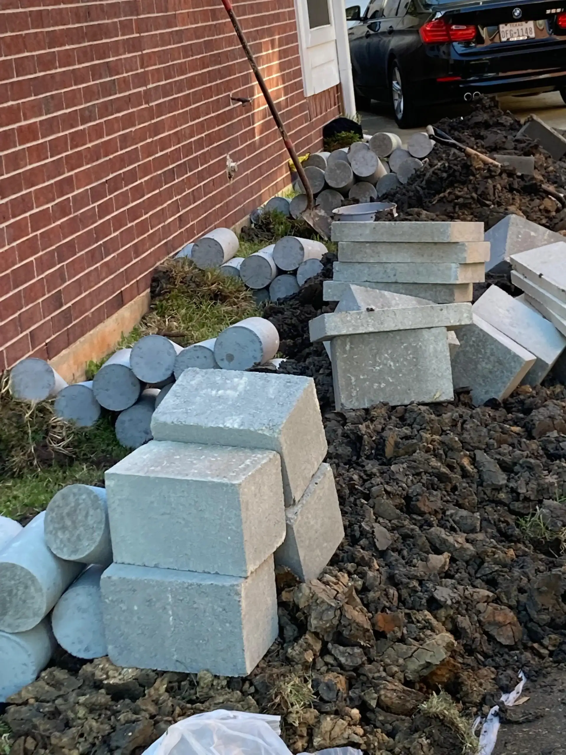 Katy, TX home — foundation repair