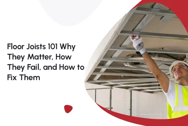 Floor Joists 101: Why They Matter, How They Fail, and How to Fix Them